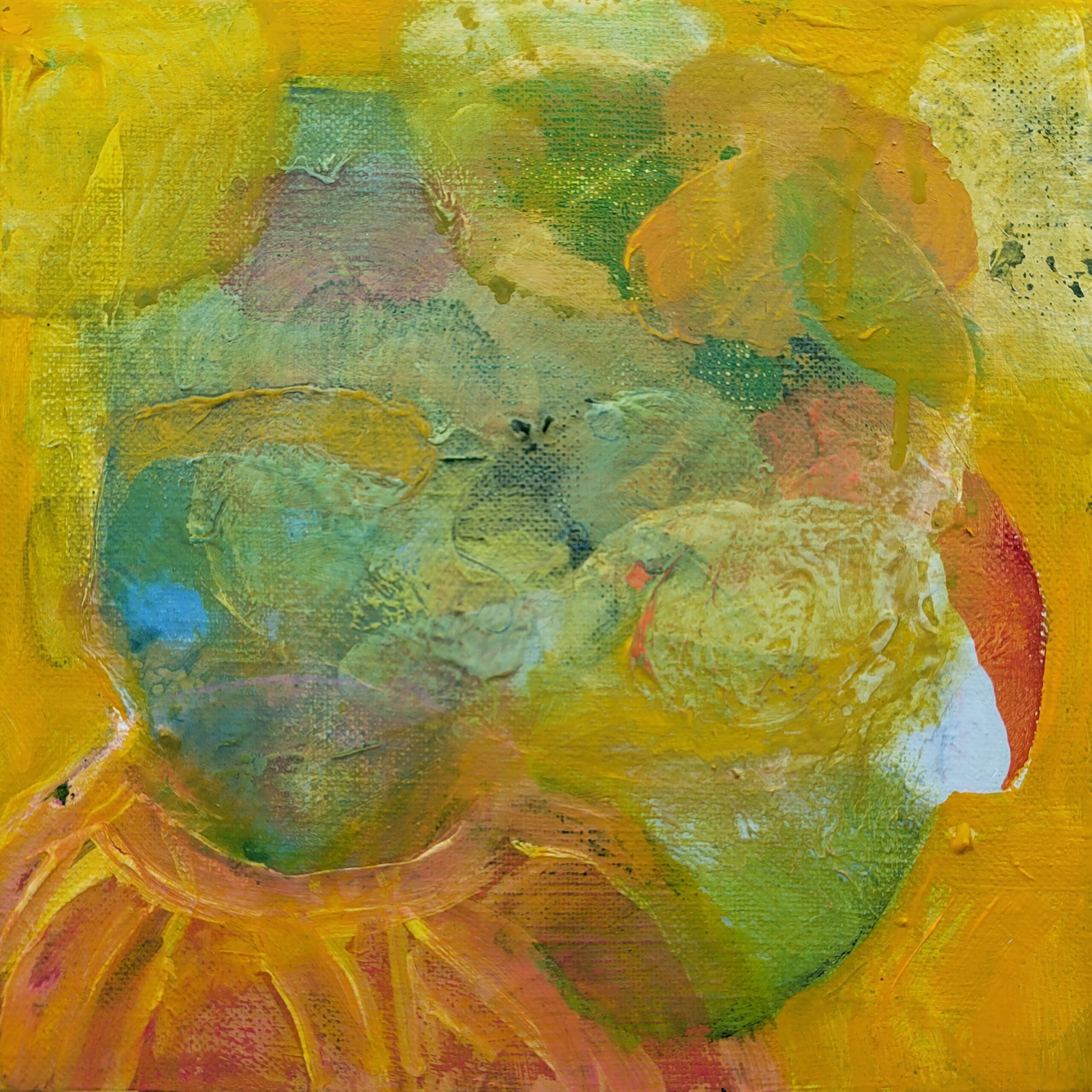 Painting by Fadi Elchamaa, Innominate #11939, 2023.