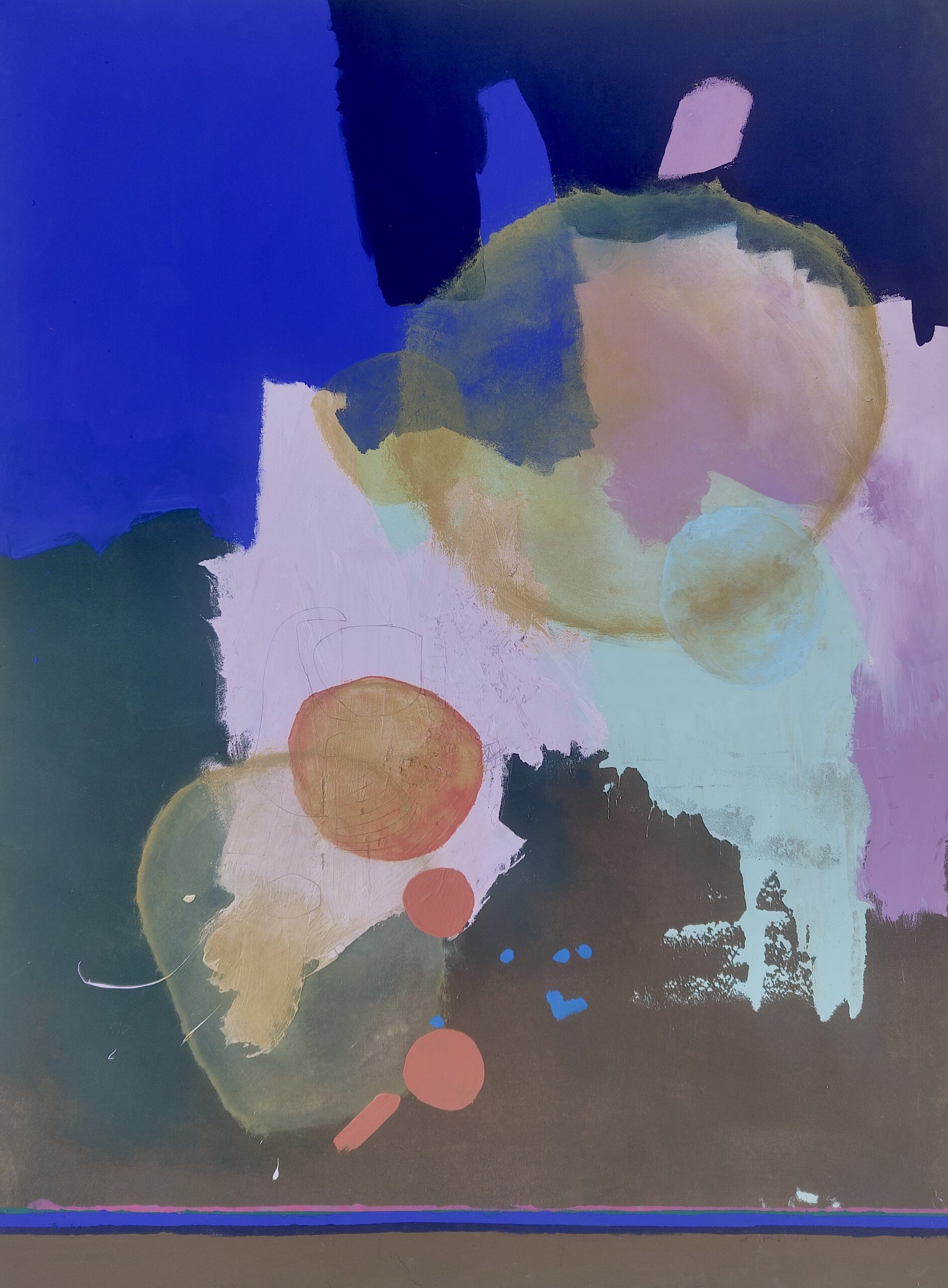Painting by Fadi Elchamaa, Innominate #18427, 2025.